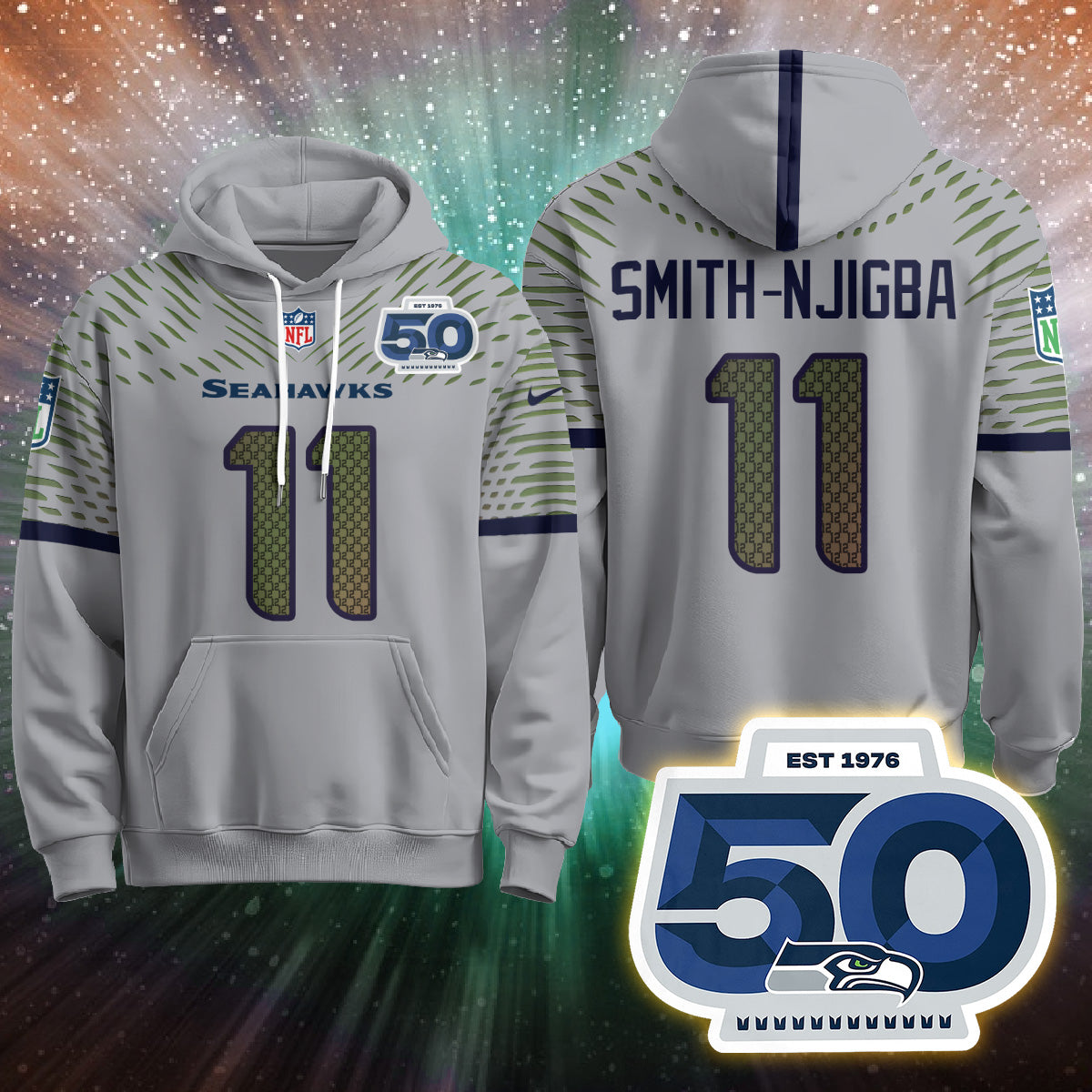 Seattle Seahawks Rivalries Vapor Limited Hoodie - Printed