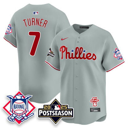 Philadelphia Phillies 2025 Postseason Jersey - All Stitched