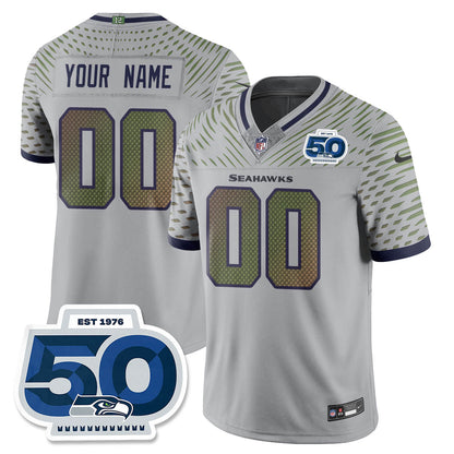 Seattle Seahawks New 2025 Rivalries Vapor Limited Jersey - All Stitched