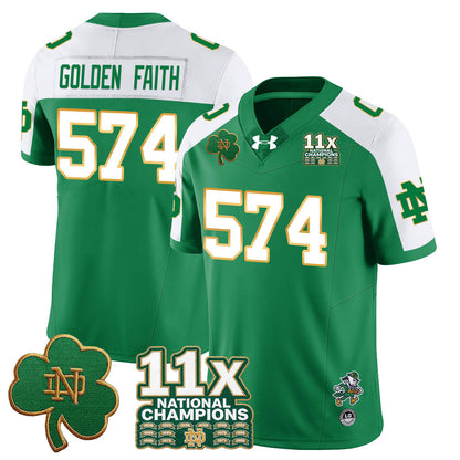 ND 11x-Time National Champions Vapor Limited Jersey - All Stitched
