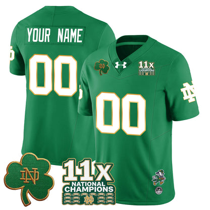 ND 11x-Time National Champions Vapor Limited Jersey - All Stitched