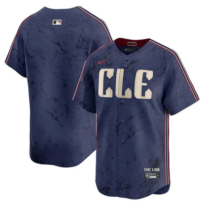 Guardians Navy 2024 City Connect Limited Jersey TLA - Stitched