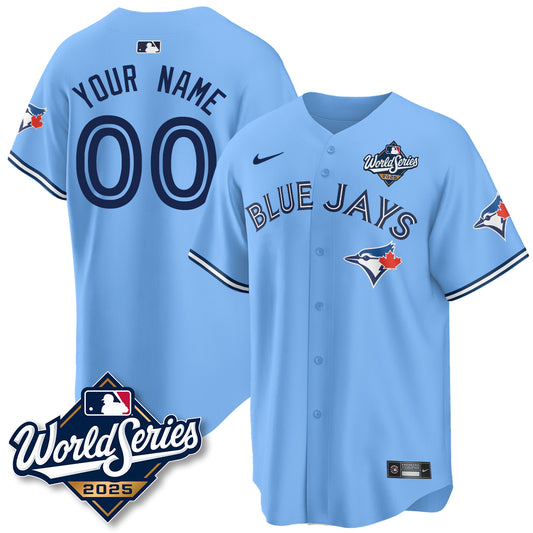Toronto Blue Jays 2025 World Series Custom Jersey - All Stitched