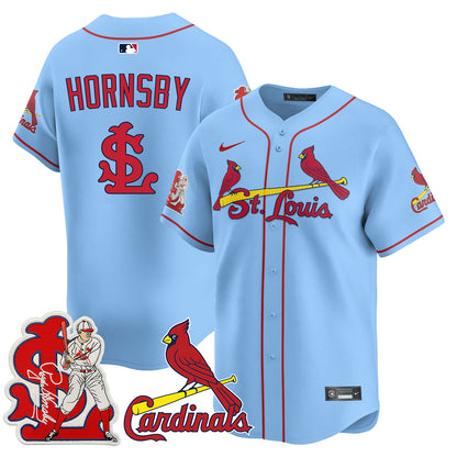 St. Louis Cardinals Rogers Hornsby Limited Jersey - All Stitched