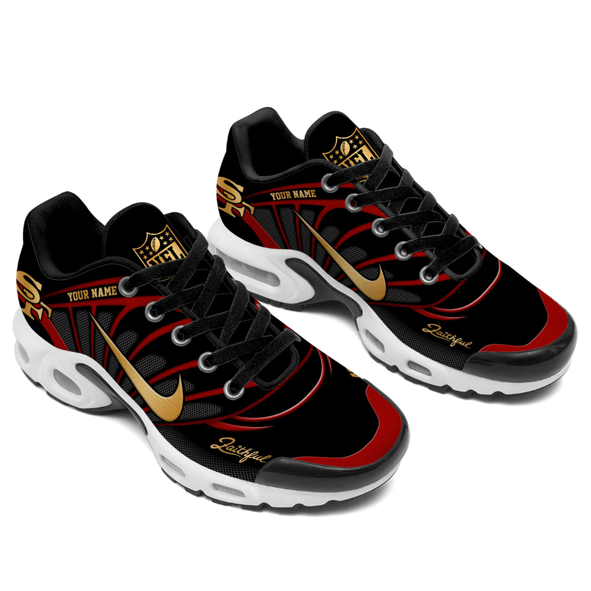 San Francisco 49ers Rivalry Series Air Max Shoes