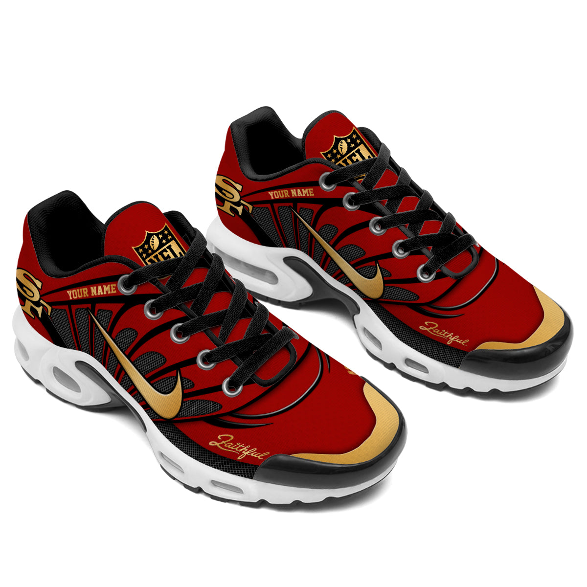 San Francisco 49ers Rivalry Series Air Max Shoes