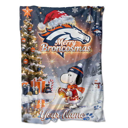 DEN x SNP | Premium Christmas Fleece Blanket & Throw Pillow