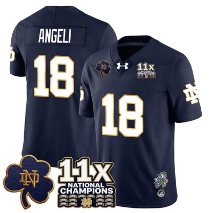 ND 11x-Time National Champions Vapor Limited Jersey - All Stitched