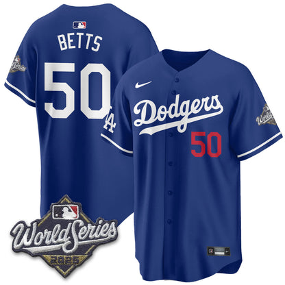 Los Angeles Dodgers 2025 World Series Jersey - All Stitched