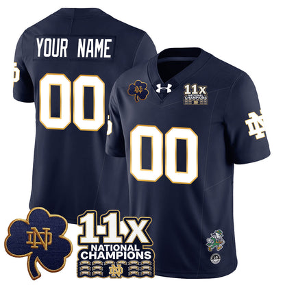 ND 11x-Time National Champions Vapor Limited Jersey - All Stitched