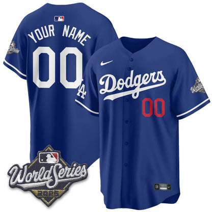 Los Angeles Dodgers 2025 World Series Jersey - All Stitched