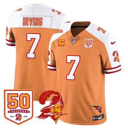 Tampa Bay Buccaneers 50th Season Limited Jersey - All Stitched