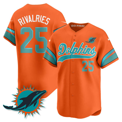 MIA "Rivalries" Vapor Limited Baseball Jersey - All Stitched
