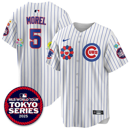 Chicago Cubs Tokyo Series 2025 Vapor Premier Limited Jersey - Stitched