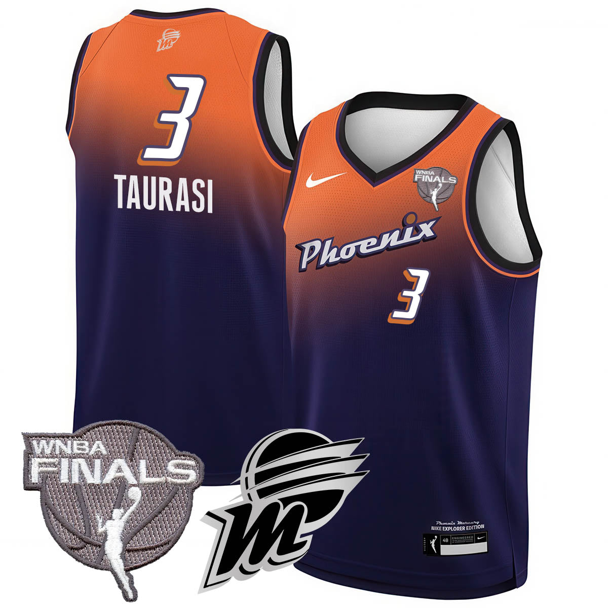 Phoenix Mercury 2025 WNBA Finals Jersey - All Stitched
