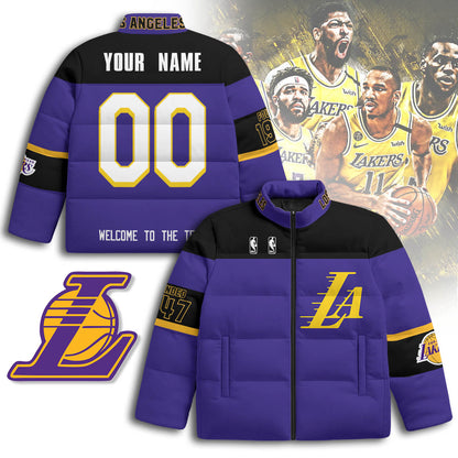 Los Angeles Lakers Unisex Puffer Jacket