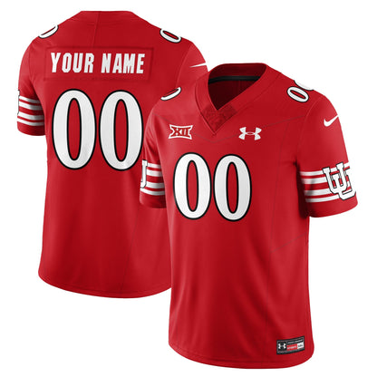 Utah Football 2025 "𝐃𝐀𝐑𝐊 𝐌𝐎𝐃𝐄" Vapor Limited Custom Jersey - All Stitched