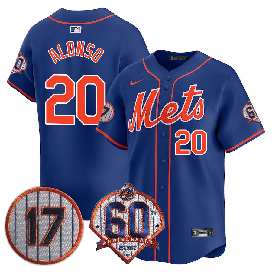 NYM Limited Jersey - 2022 Patch - All Stitched