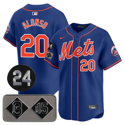 NYM Limited Jersey - 2024 Patch - All Stitched