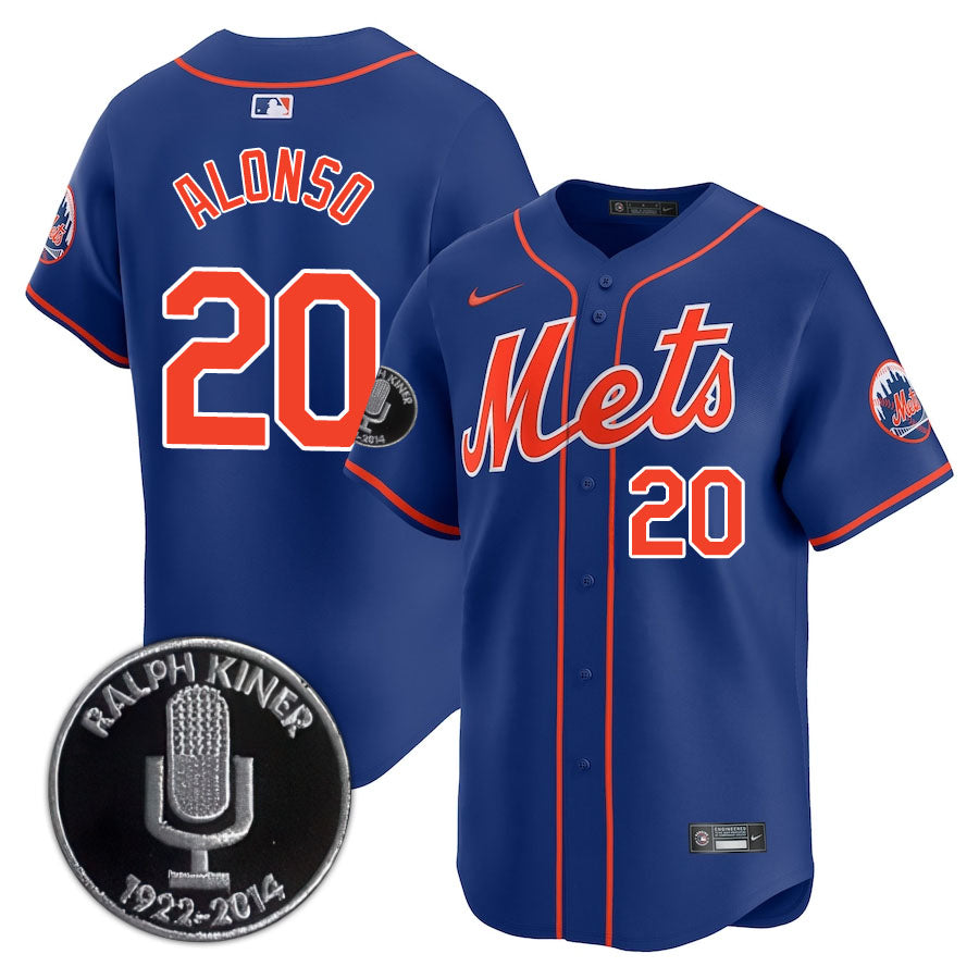 NYM Limited Jersey - 2014 Patch - All Stitched