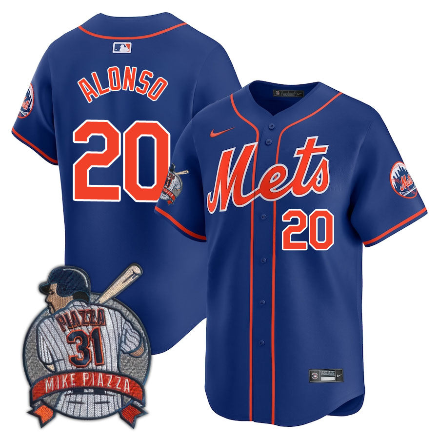 NYM Limited Jersey - 2016 Patch - All Stitched