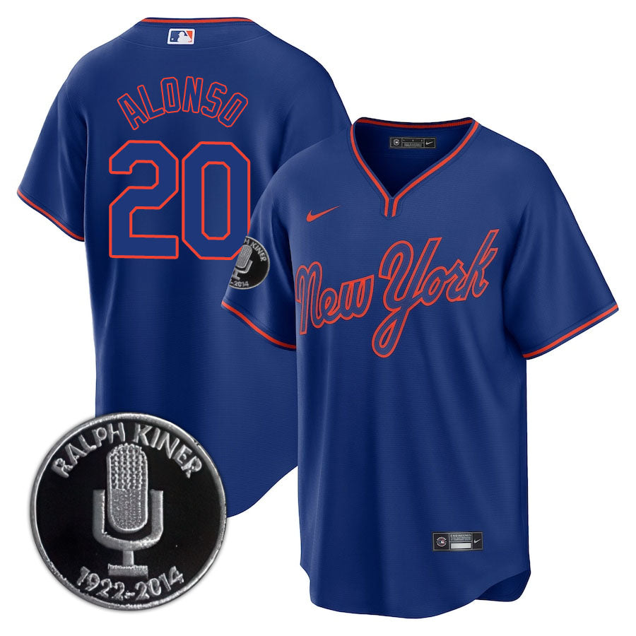 NYM Limited Jersey - 2014 Patch - All Stitched