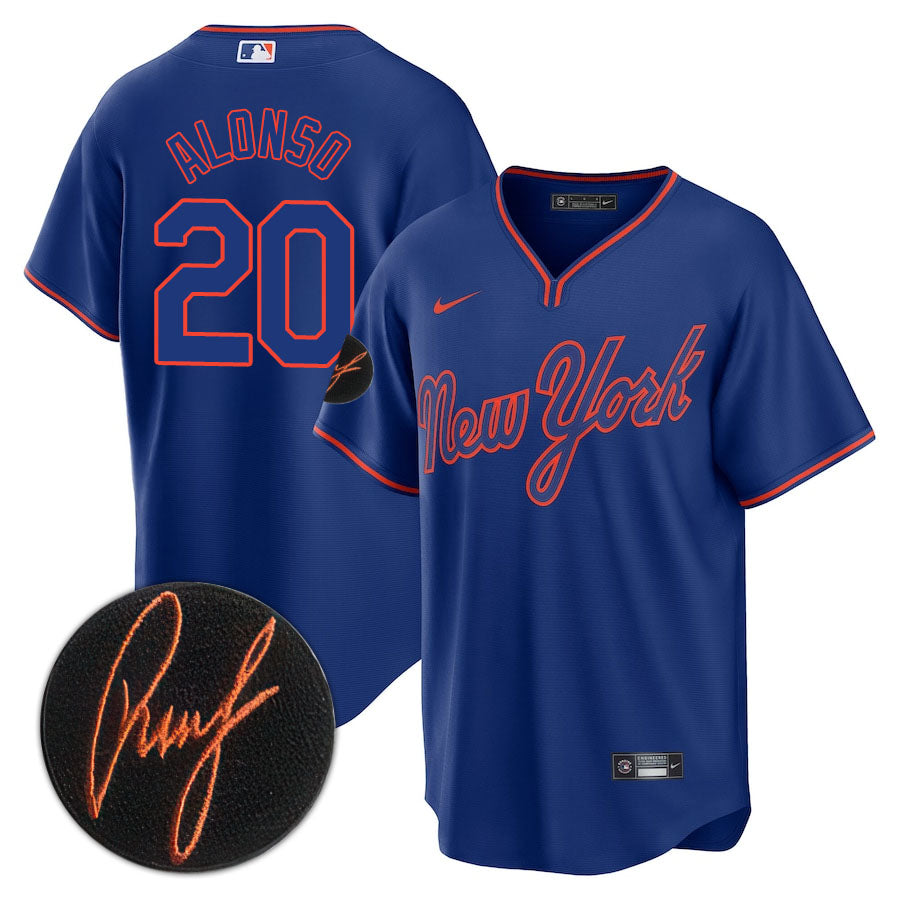 NYM Limited Jersey - 2018 Patch - All Stitched