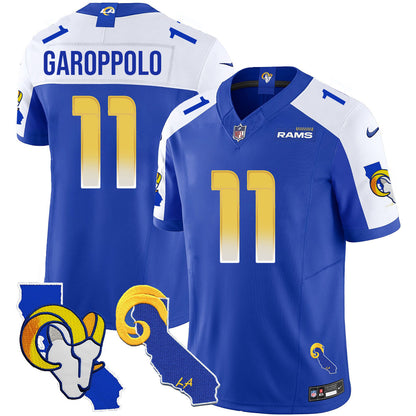 Los Angeles Rams 2025 Vapor Limited Jersey - All Stitched