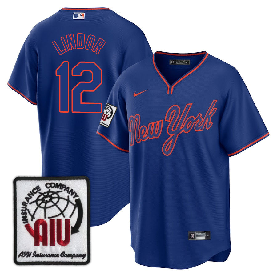 NYM Limited Jersey - 2000 Patch - All Stitched
