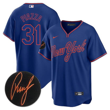 NYM Limited Jersey - 2018 Patch - All Stitched