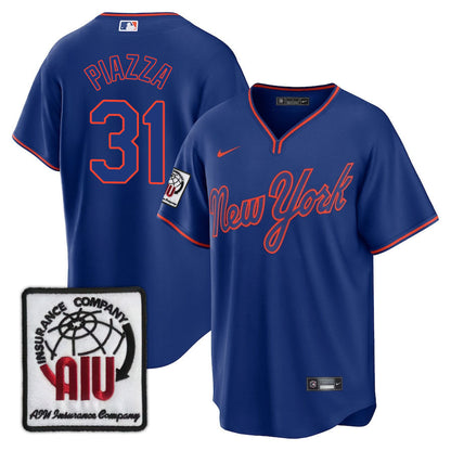 NYM Limited Jersey - 2000 Patch - All Stitched