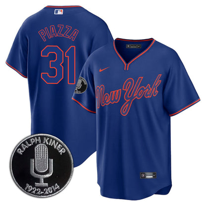 NYM Limited Jersey - 2014 Patch - All Stitched