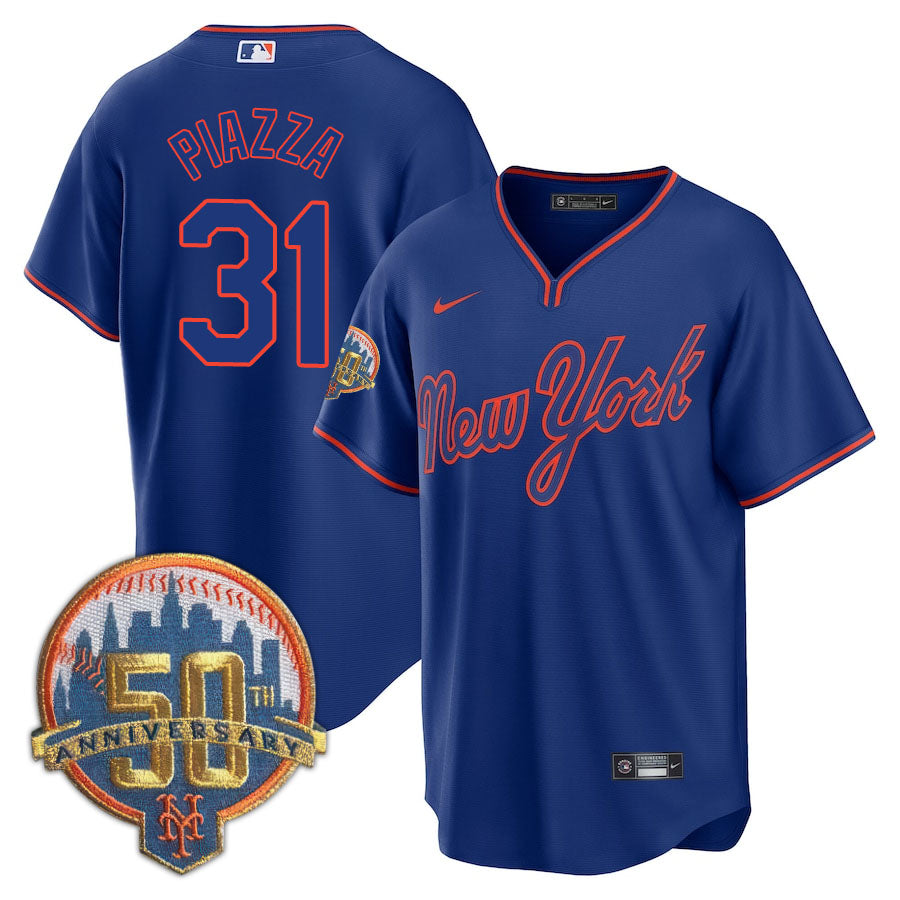NYM Limited Jersey - 2012 Patch - All Stitched