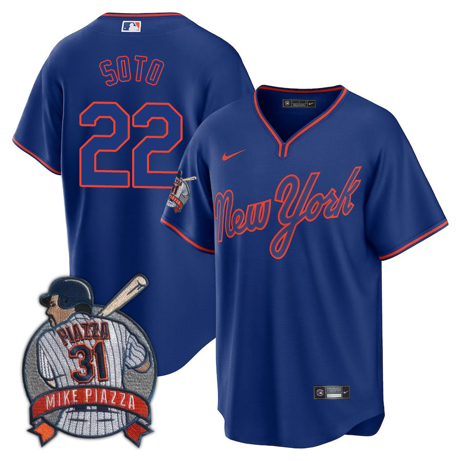 NYM Limited Jersey - 2016 Patch - All Stitched