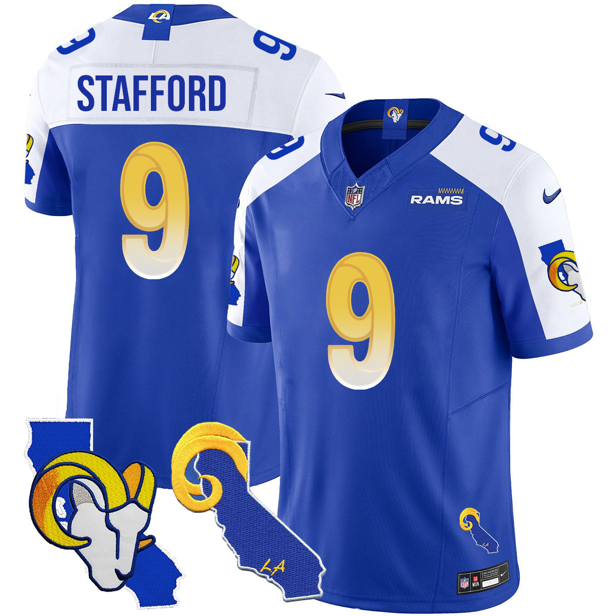 Los Angeles Rams 2025 Vapor Limited Jersey - All Stitched