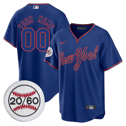 NYM Limited Custom Jersey -  Amazing Patch - All Stitched
