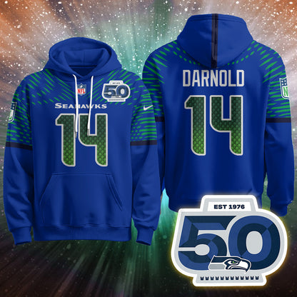 Seattle Seahawks Rivalries Vapor Limited Hoodie - Printed