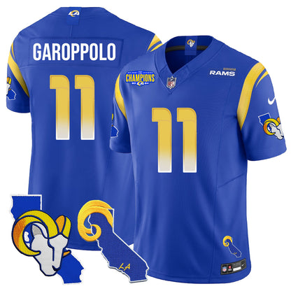 Los Angeles Rams 2025 Vapor Limited Jersey - All Stitched