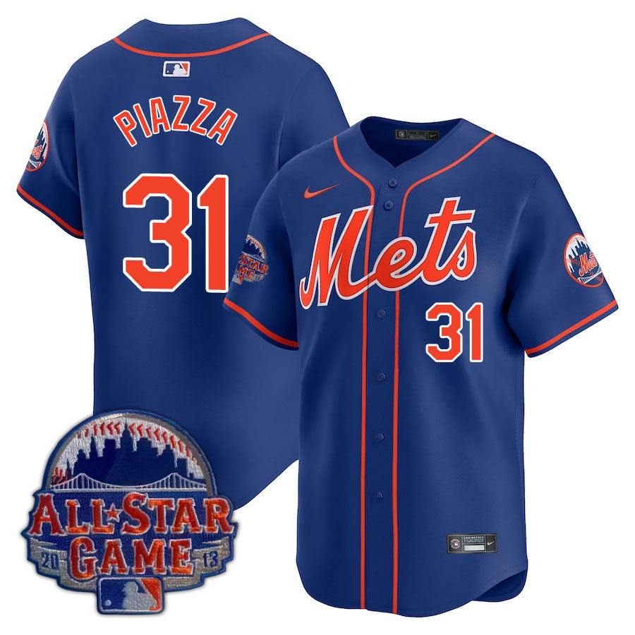 NYM Limited Jersey - 2013 Patch - All Stitched