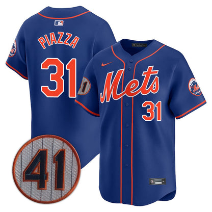 NYM Limited Jersey - 2021 Patch - All Stitched