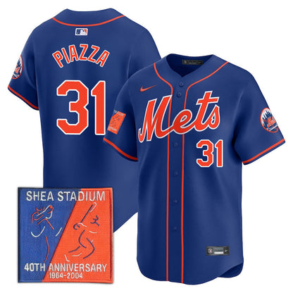 NYM Limited Jersey - 2004 Patch - All Stitched