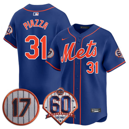 NYM Limited Jersey - 2022 Patch - All Stitched