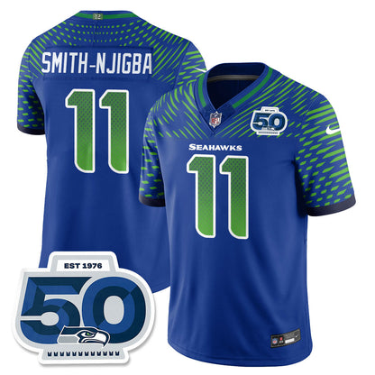 Seattle Seahawks New 2025 Rivalries Vapor Limited Jersey - All Stitched