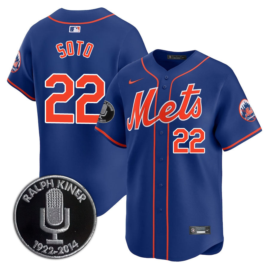 NYM Limited Jersey - 2014 Patch - All Stitched