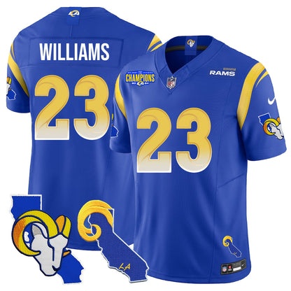 Los Angeles Rams 2025 Vapor Limited Jersey - All Stitched