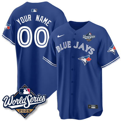 Toronto Blue Jays 2025 World Series Custom Jersey - All Stitched