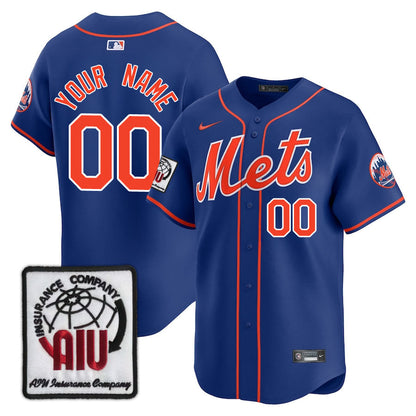 NYM Limited Custom Jersey -  Amazing Patch - All Stitched