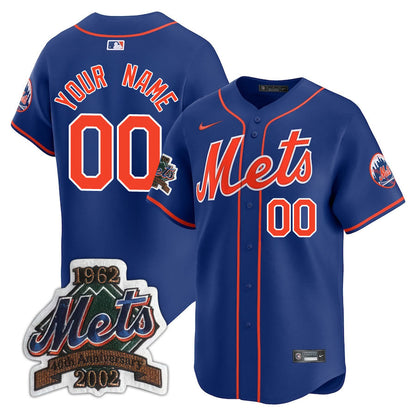 NYM Limited Custom Jersey -  Amazing Patch - All Stitched