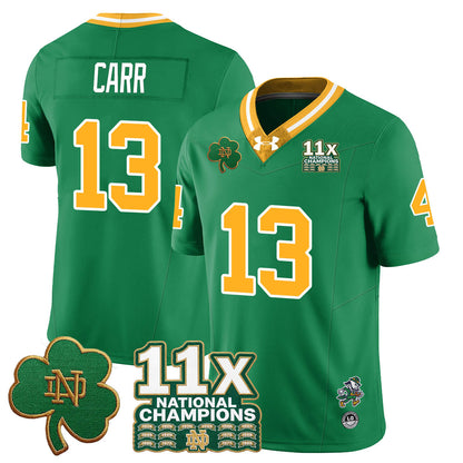 ND 11x-Time National Champions Vapor Limited Jersey - All Stitched