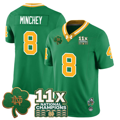 ND 11x-Time National Champions Vapor Limited Jersey - All Stitched